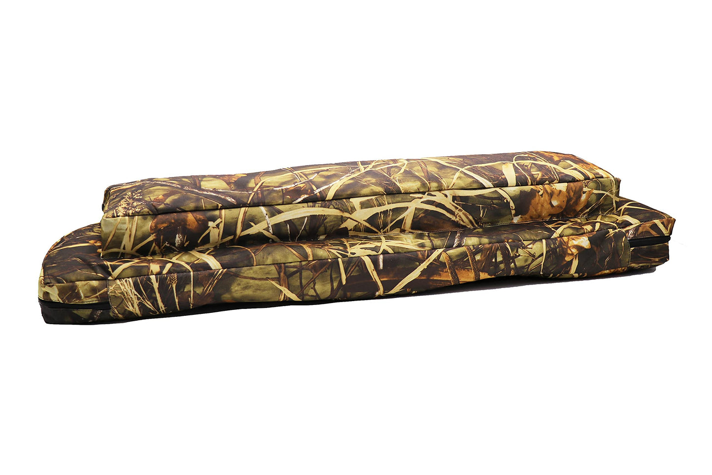 Silfrae Compound Bow Case Soft Bow Padded Case Light-Weight Bow Carry Bag with Arrow Pocket (Withered grass, S)