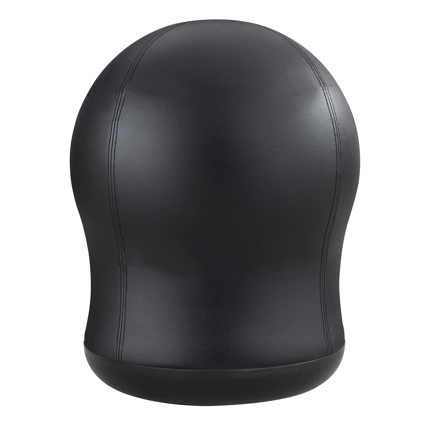 Safco Zenergy Swivel Ball Chair, Anti-Burst, Vinyl Exercise Ball Chair for Home, Office & Classroom, Ideal for K-12, Supports Active Seating, Black Vinyl