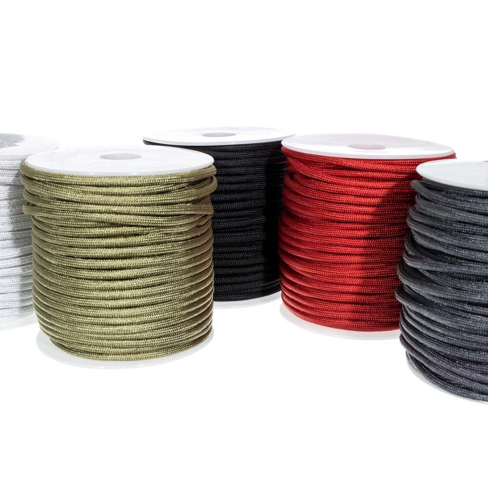 West Coast Paracord 550lb Paracord Variety Supplies – Type III Paracord Box Set – 100 Foot Spools of 5 Colors