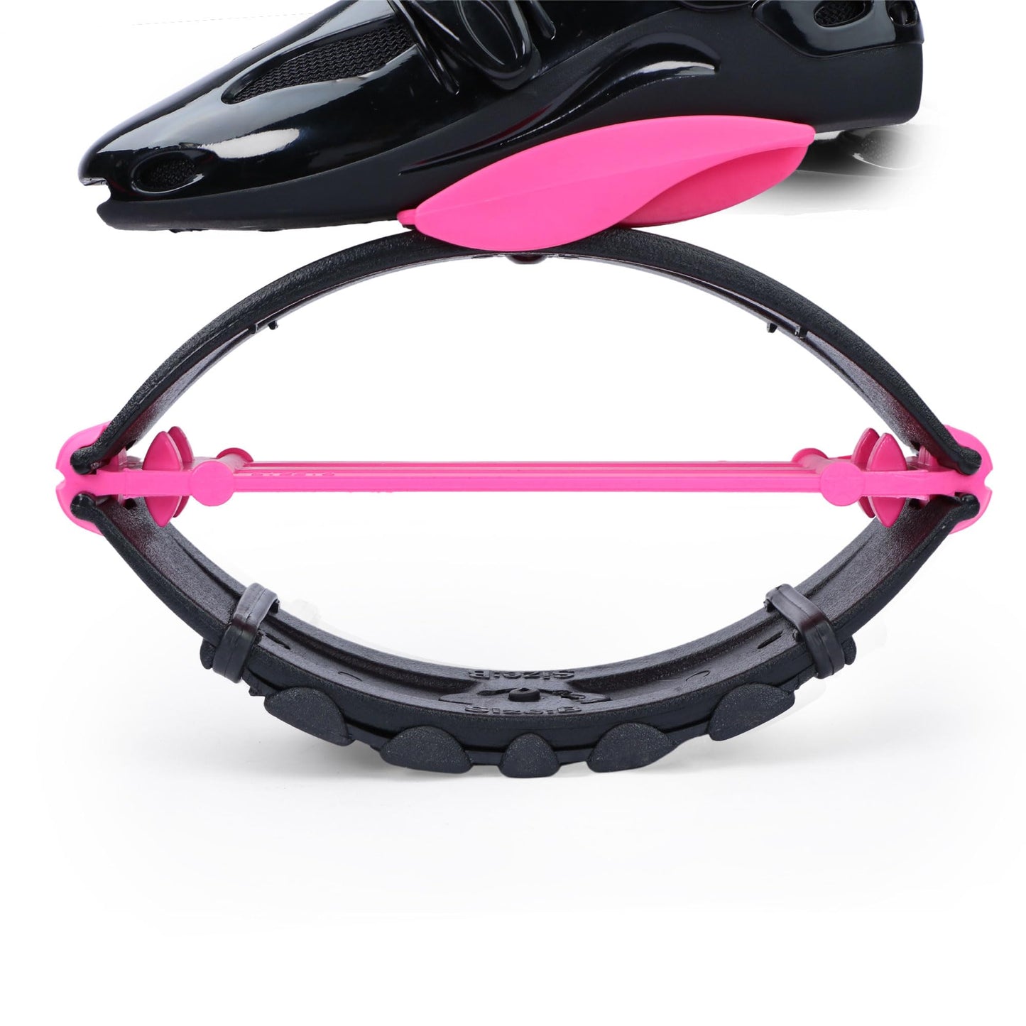 Joyfay Jumps Shoes for Fitness and Workout - Comfortable and Stylish Design - Premium Durable Materials - Unisex Design (X-Large, Black/Pink)
