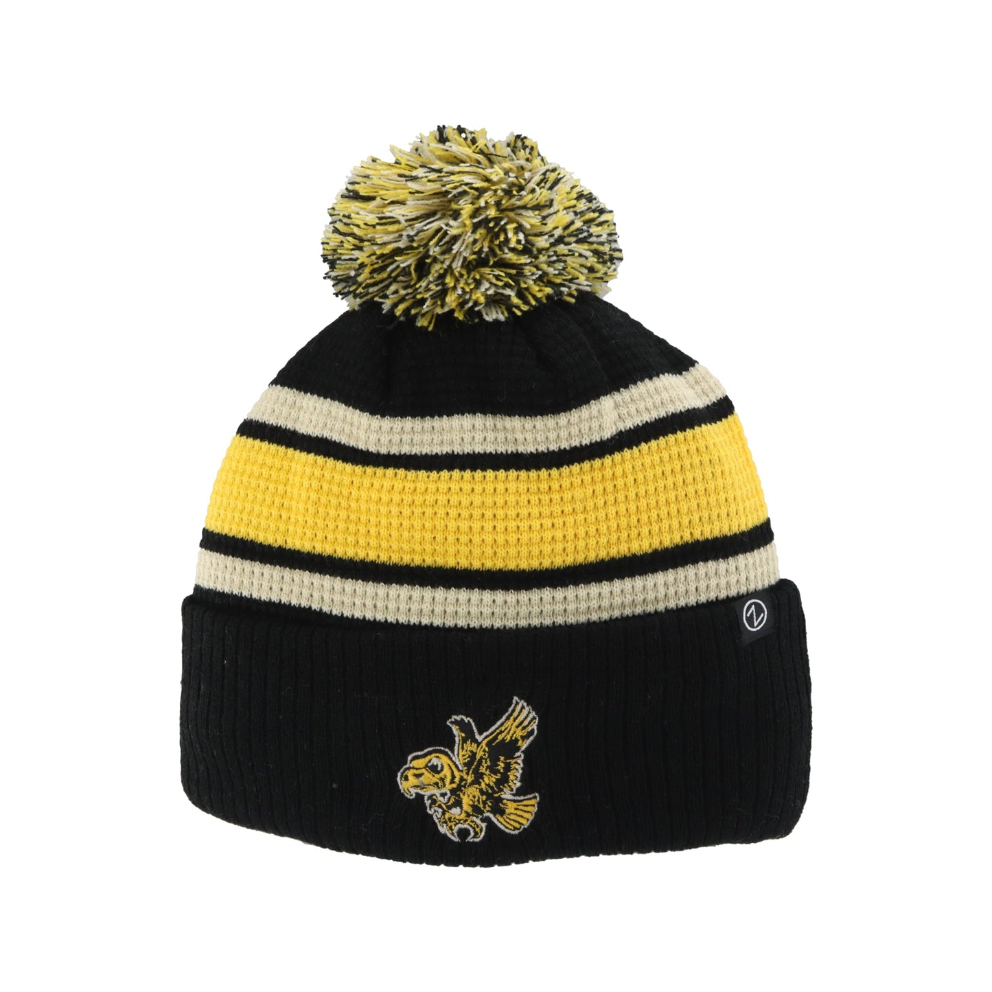 ZHATS Standard NCAA Officially Licensed Beanie Waffle Knit, Team Color