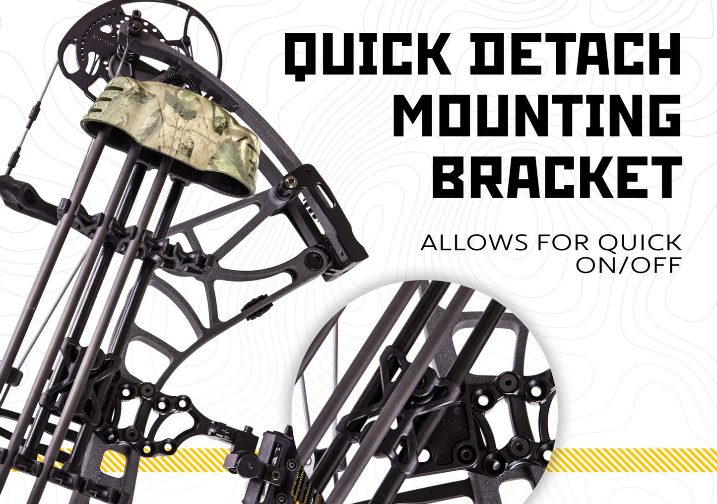 Trophy Ridge 5-Spot Archery Arrow Quiver, Realtree Edge