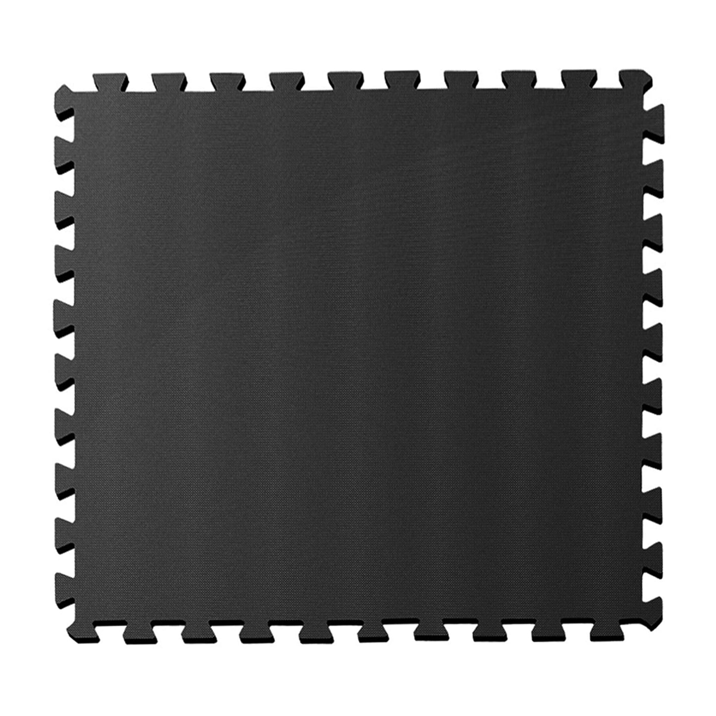 EVA Foam Mat Tiles 8-Pack - 32 SQ FT of Interlocking Padding for Garage, Playroom, or Gym Flooring - Workout Mat or Baby Playmat by Stalwart (Black)