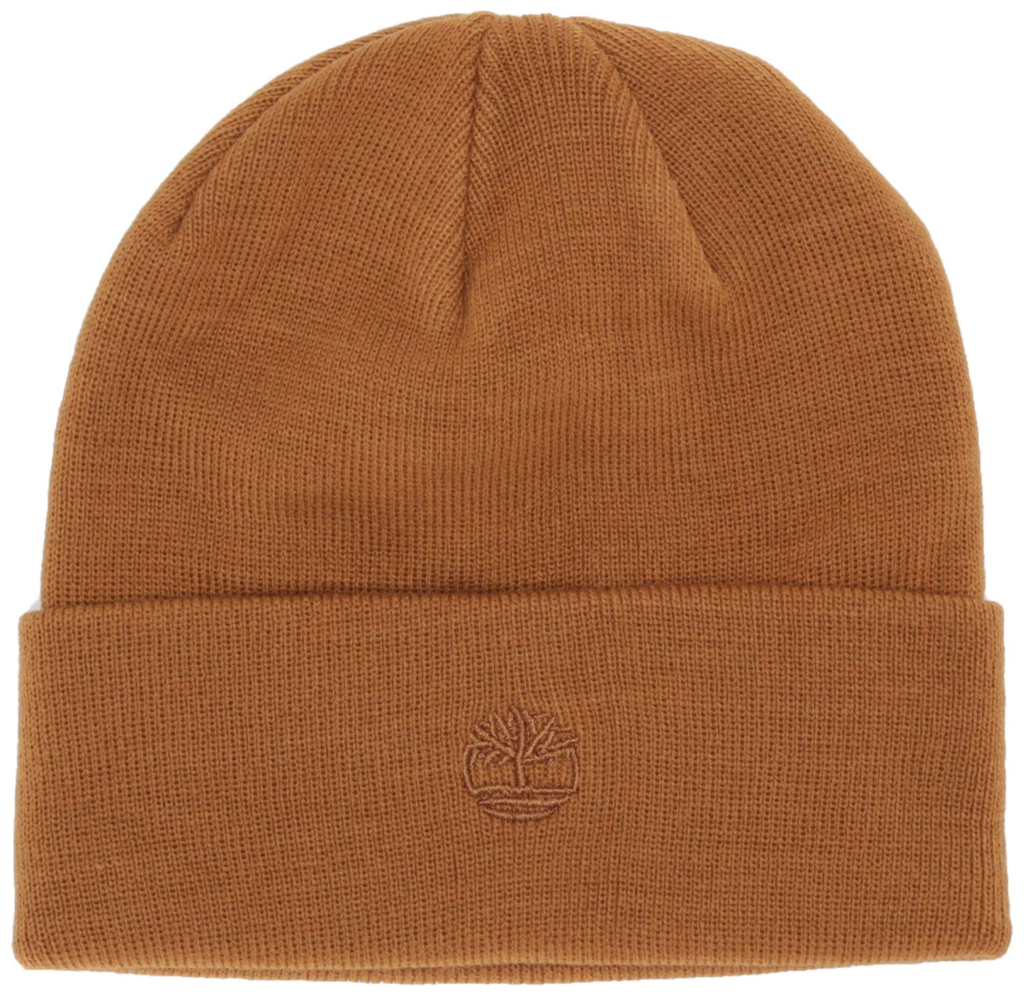 Timberland Men's Cuffed Beanie with Embroidered, Wheat/Flat Logo, 1 Size