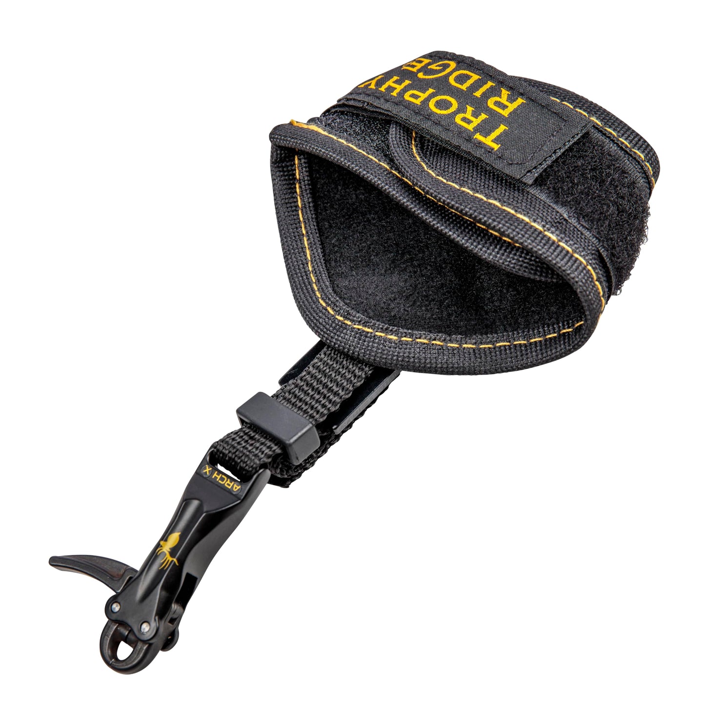 Trophy Ridge ArchX Youth Archery Bow Release - Ideal for Small Hands or Young Archers, Smooth Dual Caliper Release, Adjustable Strap Length, Interlocking Jaw System, Trigger Travel Tuning