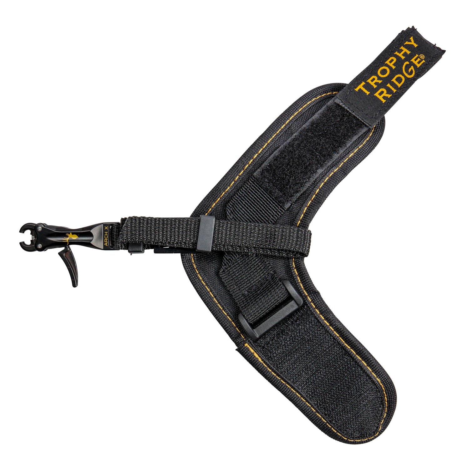 Trophy Ridge ArchX Youth Archery Bow Release - Ideal for Small Hands or Young Archers, Smooth Dual Caliper Release, Adjustable Strap Length, Interlocking Jaw System, Trigger Travel Tuning