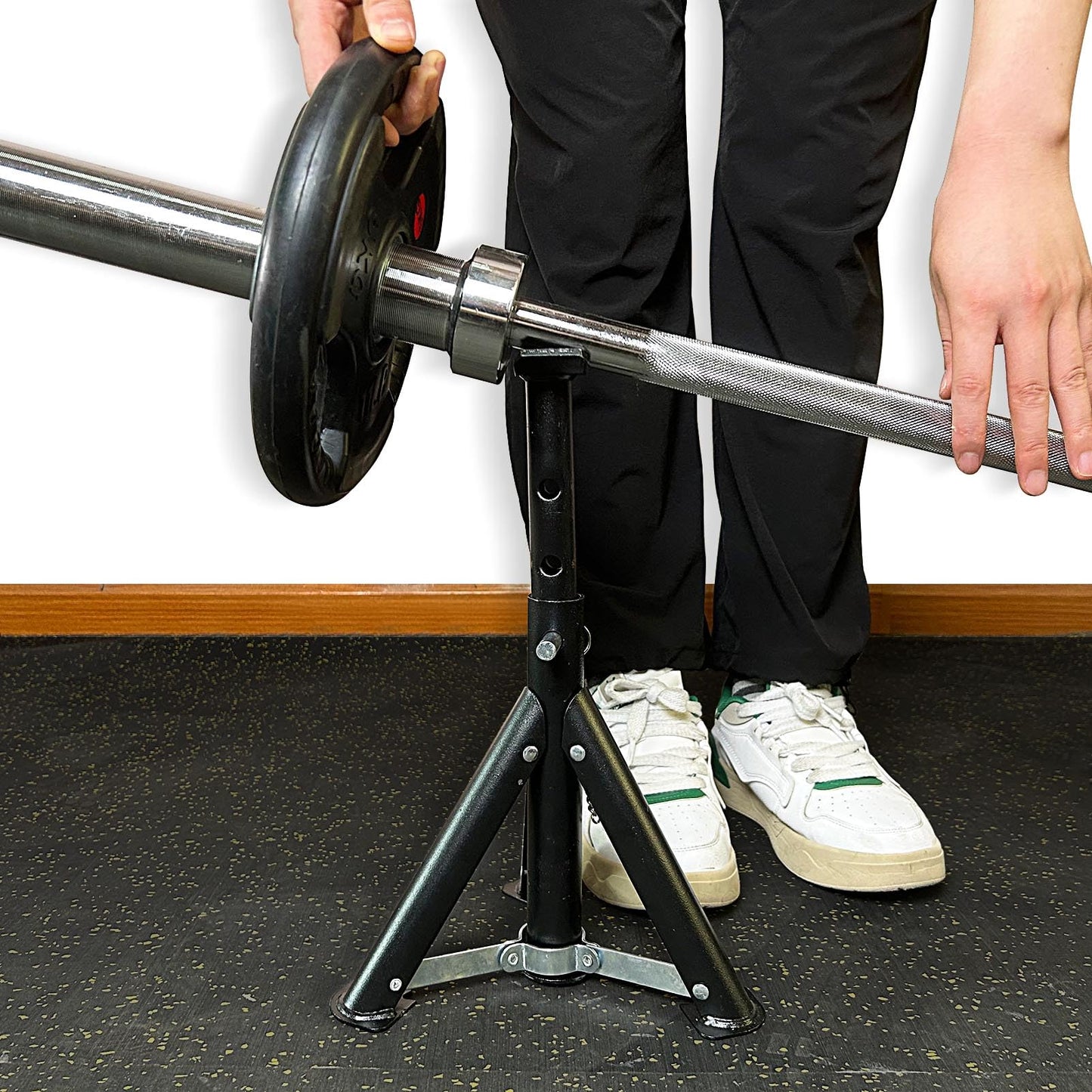 KORIKAHM Viking Press Landmine Handle for 2-Inch Olympic Barbell, T-Bar Row Attachment Core Strength Training Accessories, Shoulder Press Landmine Attachment Equipment (Style K)