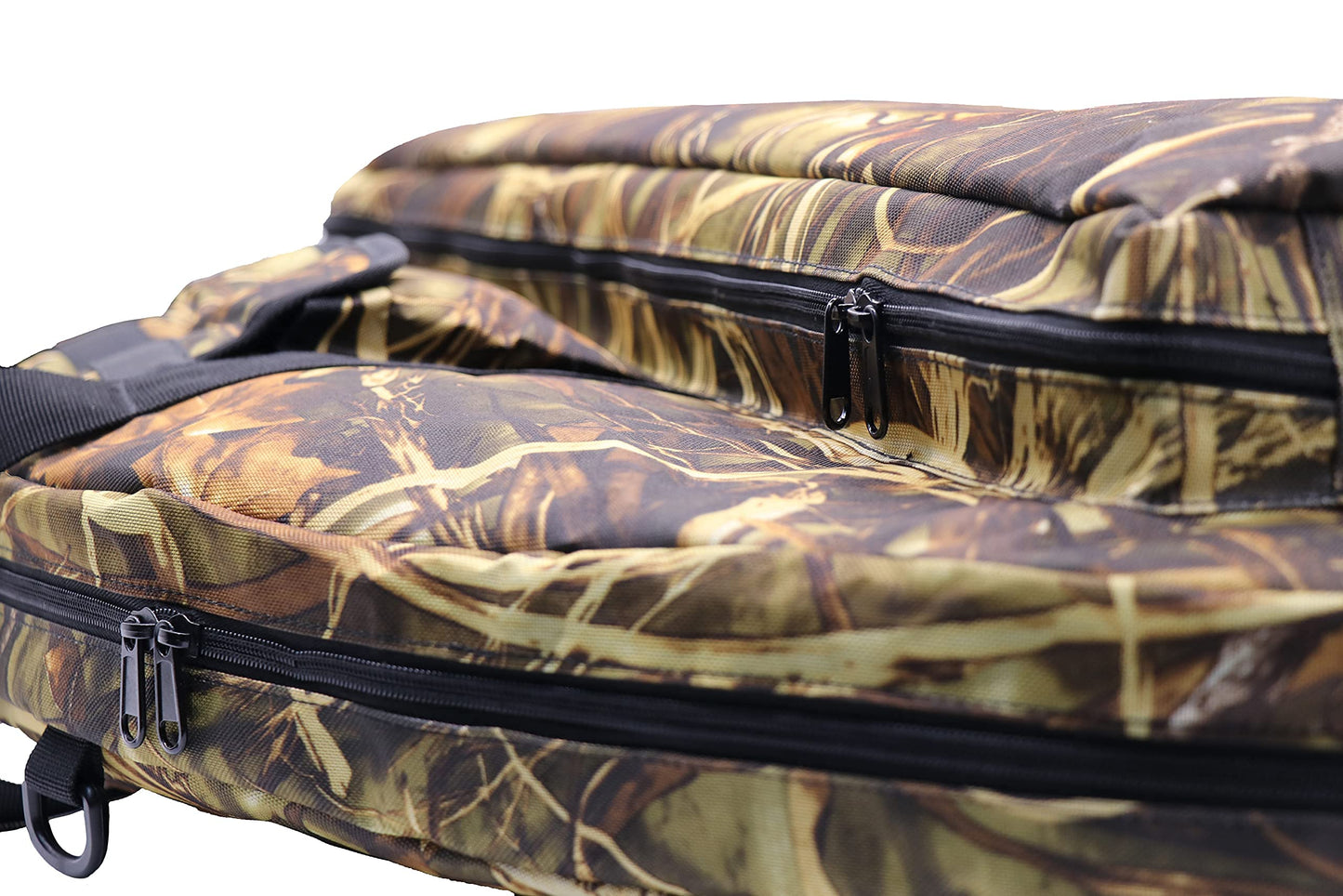 Silfrae Compound Bow Case Soft Bow Padded Case Light-Weight Bow Carry Bag with Arrow Pocket (Withered grass, S)