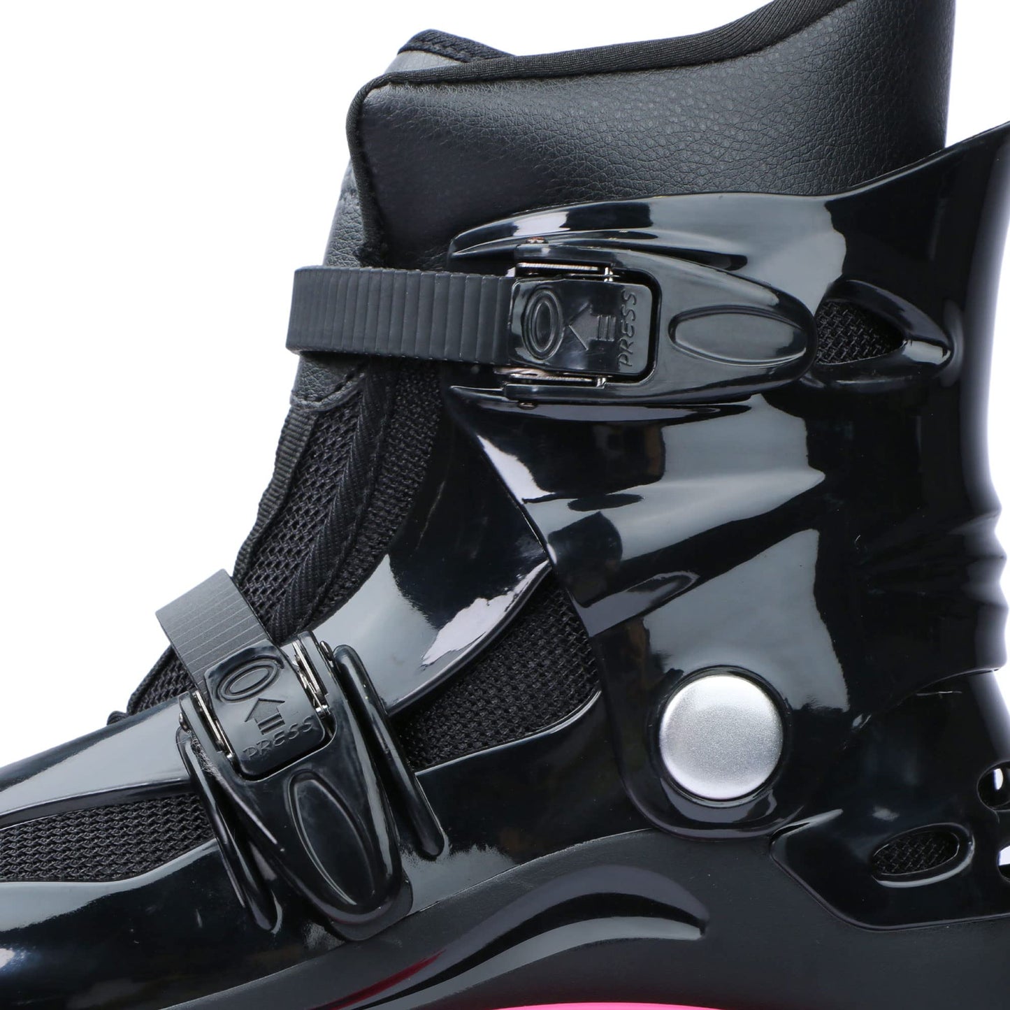 Joyfay Jumps Shoes for Fitness and Workout - Comfortable and Stylish Design - Premium Durable Materials - Unisex Design (X-Large, Black/Pink)