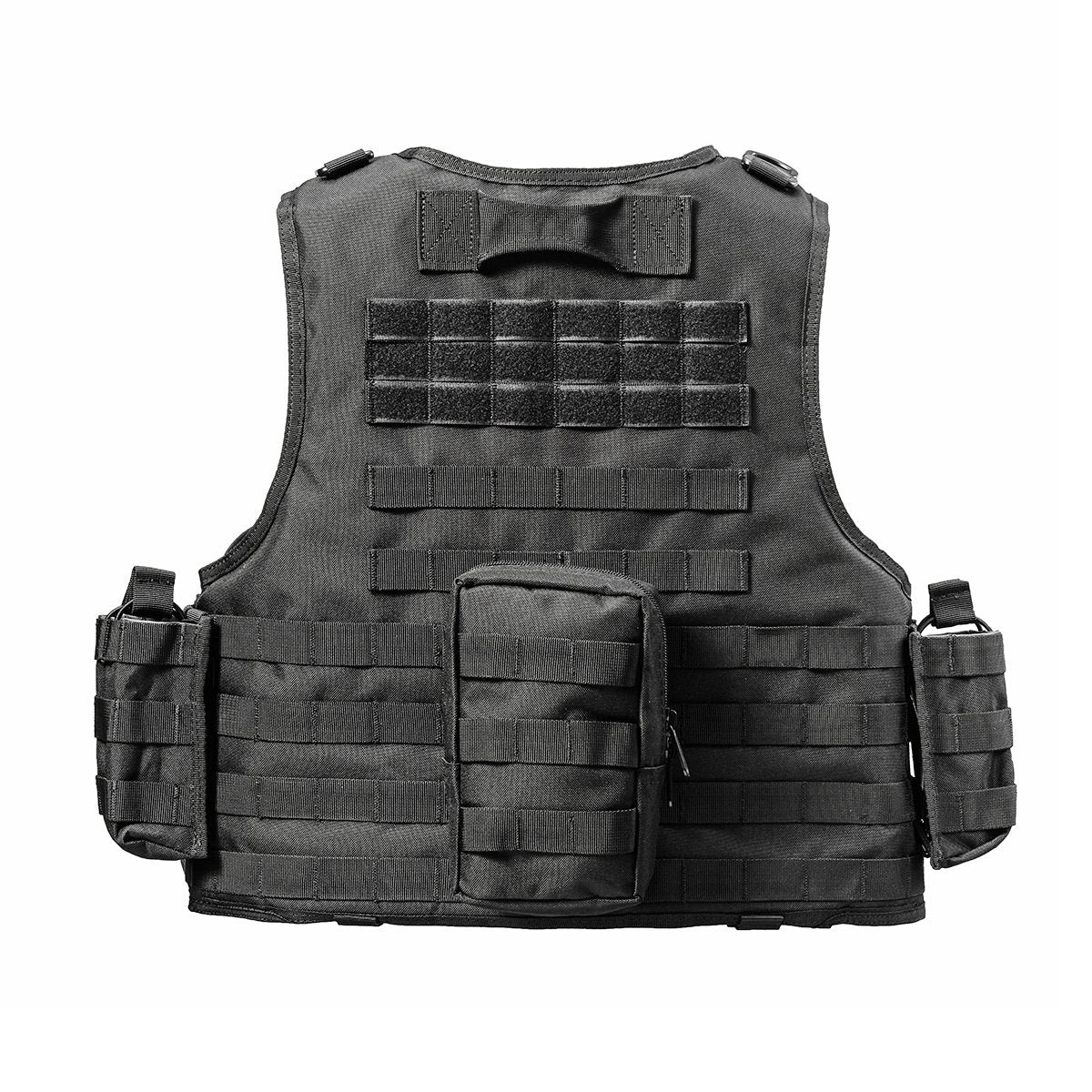 vAv YAKEDA Tactical Airsoft Swat Vest for Men (Liaght Black)