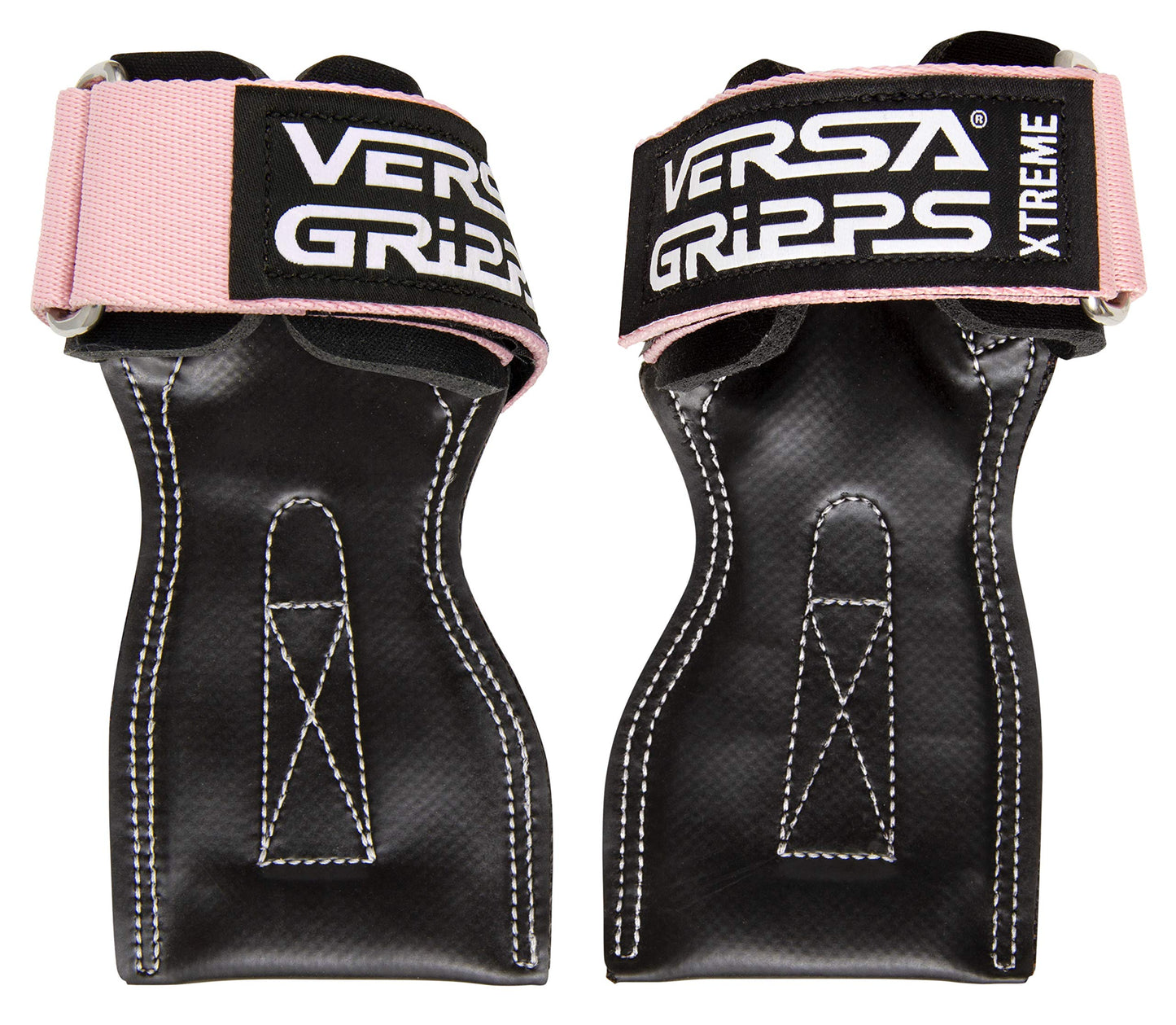 Versa Gripps® Xtreme, Made in The USA, Wrist Straps for Weightlifting Alternative, The Best Training Accessory, Blush, XS