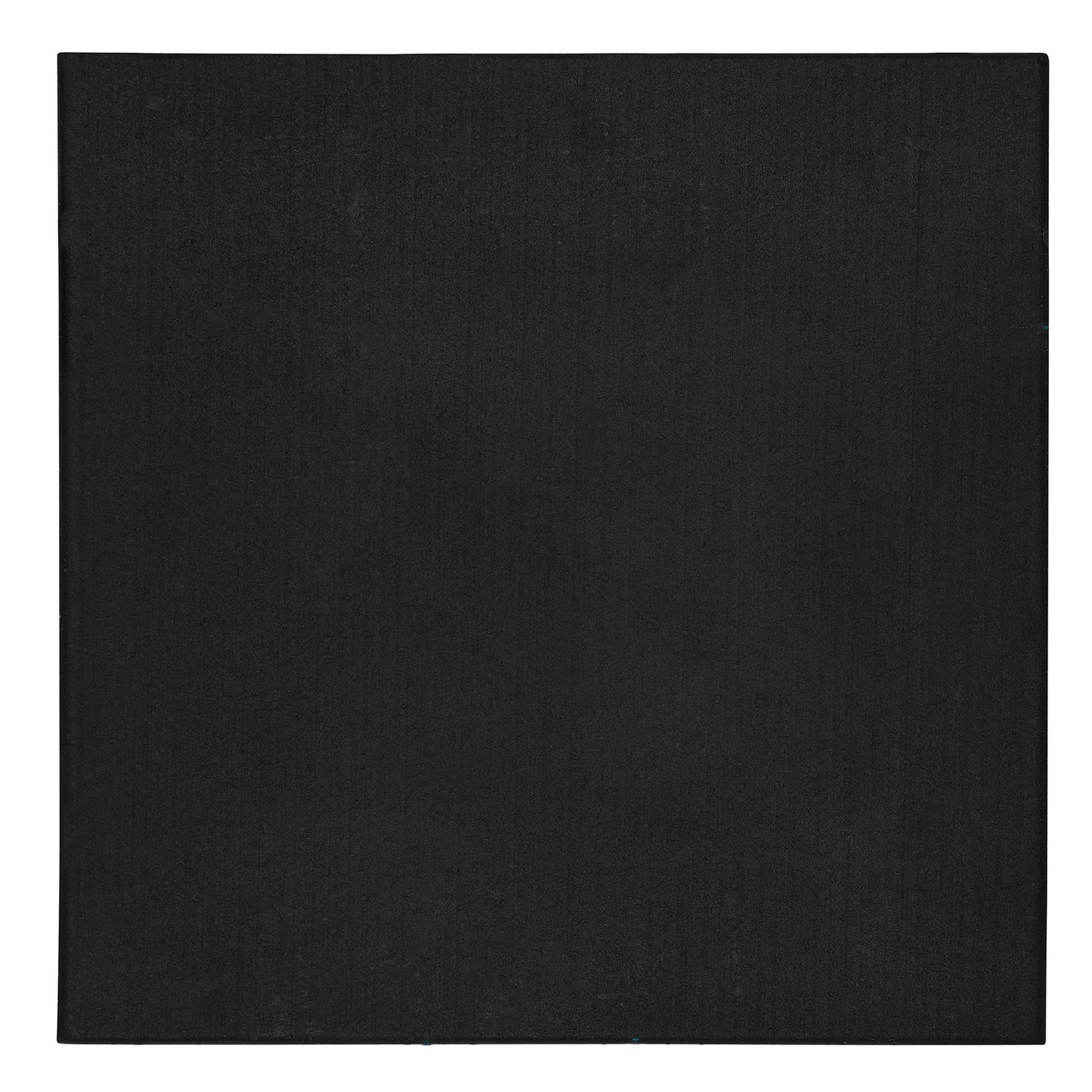Genaflex Pro Rubber Heavy Duty High Density Shock Absorbent Laminated Gym Tile - 1" Thick X 20" W X 20" L - 2.7 Sq. Ft. (1 Tile - 2.7 Sq. Ft., Black)