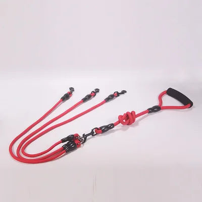 Double Dog Leash Nylon Rope