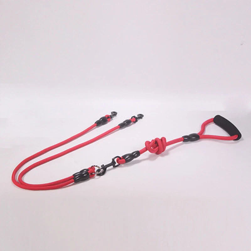 Double Dog Leash Nylon Rope