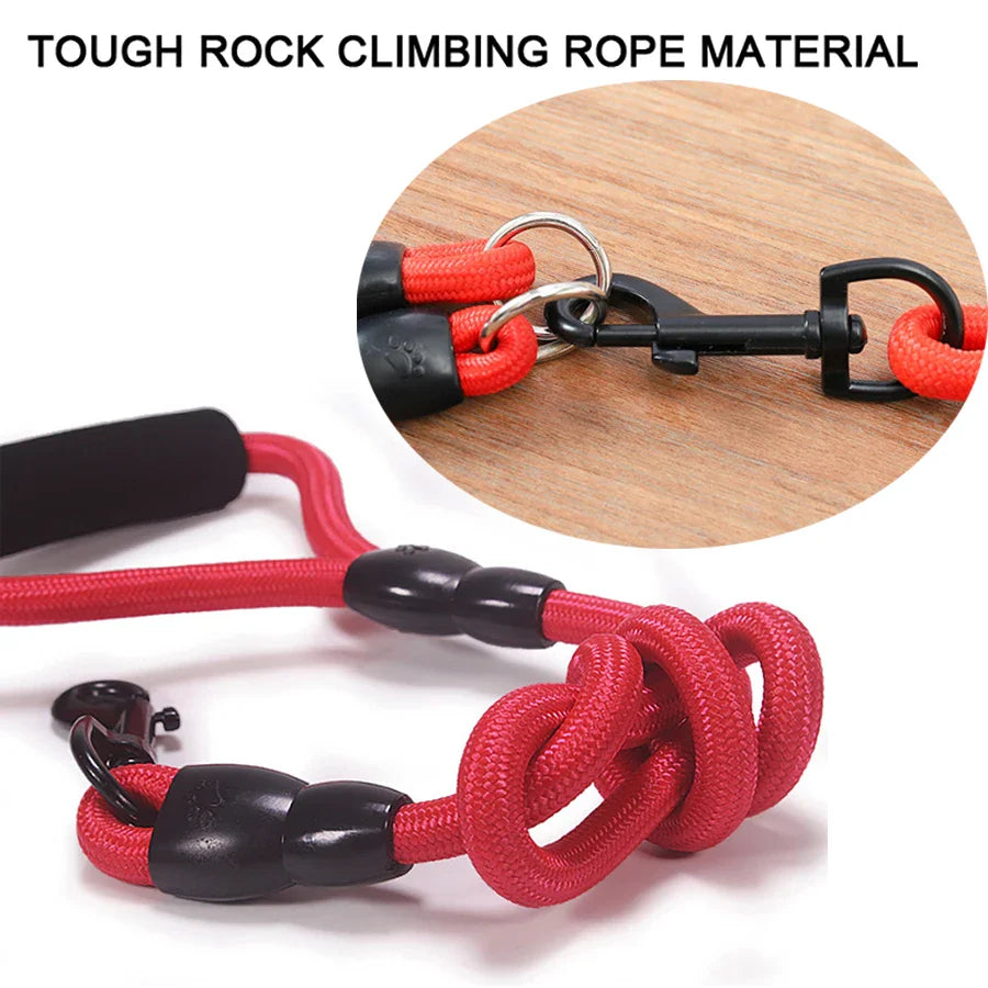 Double Dog Leash Nylon Rope