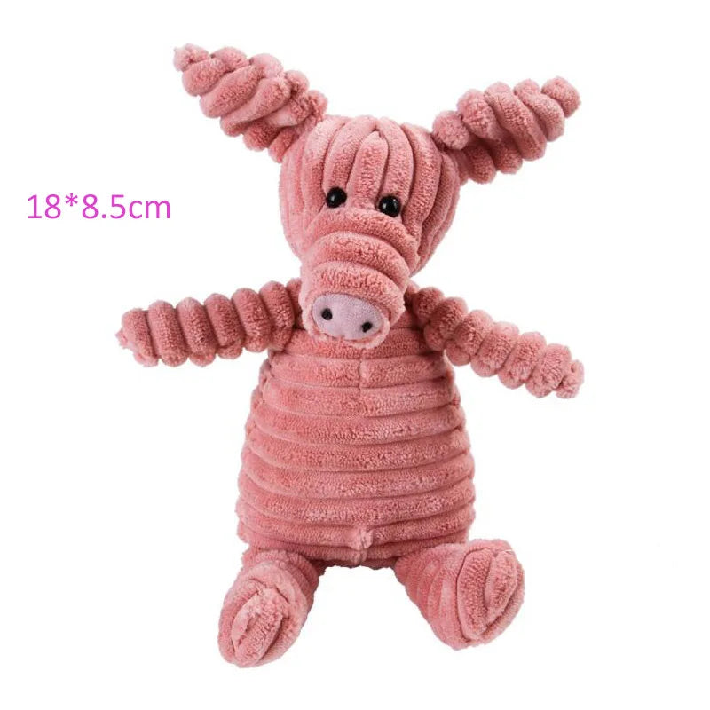 Donkey Dog Squeaky Plush Toy