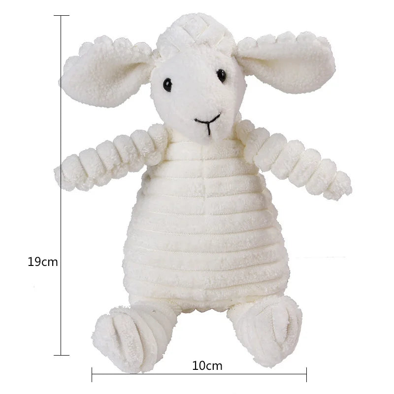 Plush Squeaky Dog Toy, Bite-Resistant
