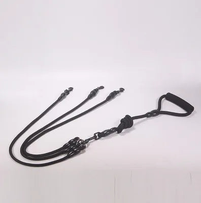 Double Dog Leash Nylon Rope