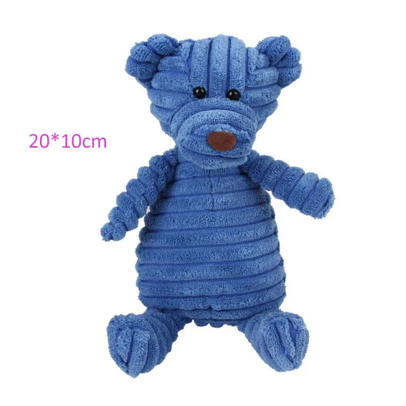 Donkey Dog Squeaky Plush Toy