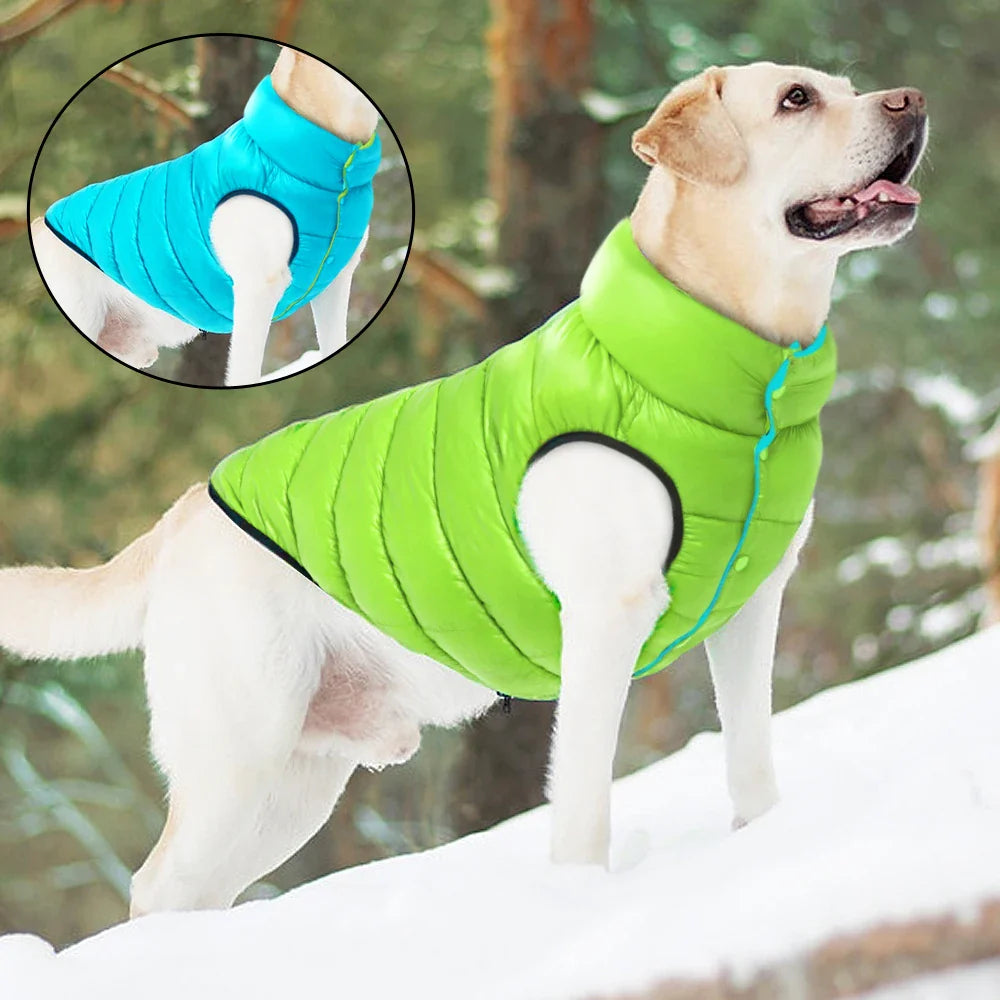 Warm Reversible Dog Jacket