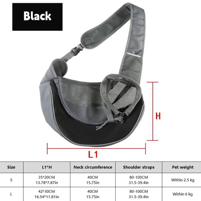 Dog Sling Carrier Backpack