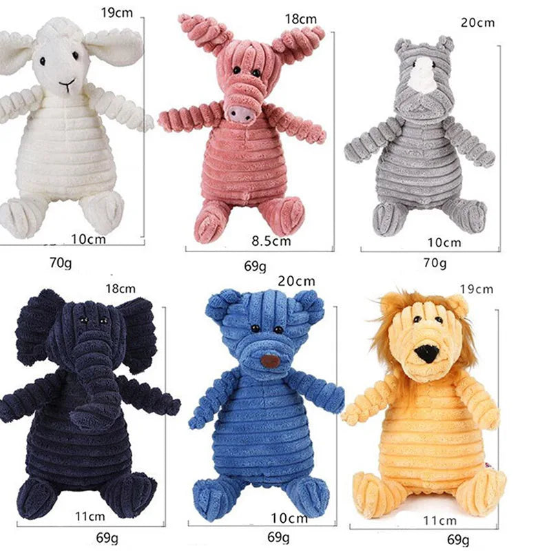 Donkey Dog Squeaky Plush Toy