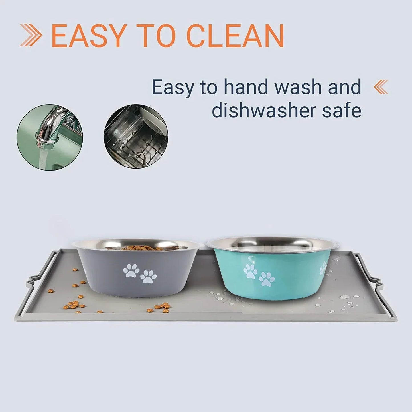 Non-Slip Stainless Steel Dog Bowl