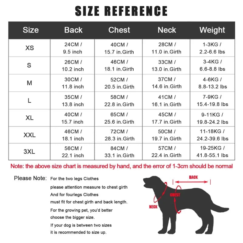 Winter Dog Down Jacket Vest