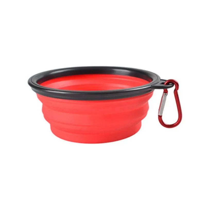 Portable Collapsible Pet Food Bowl