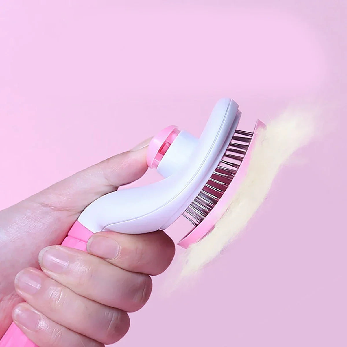 Automatic Pet Hair Removal Comb