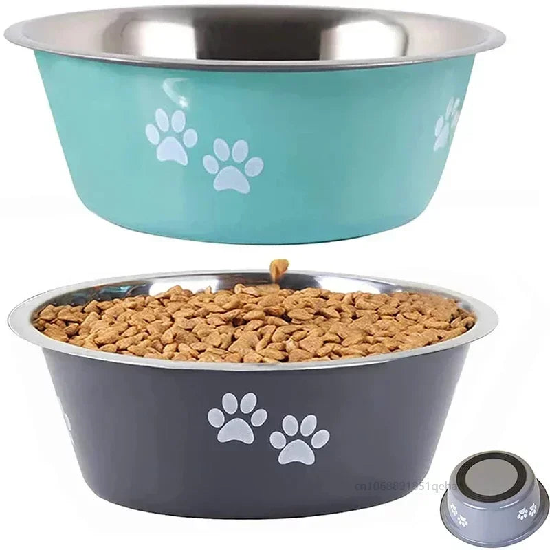 Non-Slip Stainless Steel Dog Bowl