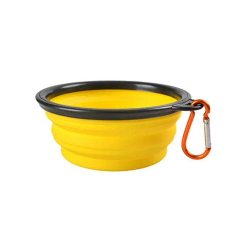 Portable Collapsible Pet Food Bowl