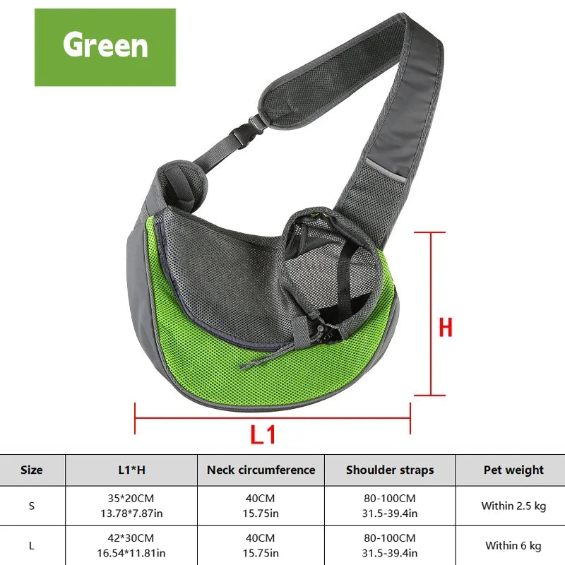 Dog Sling Carrier Backpack