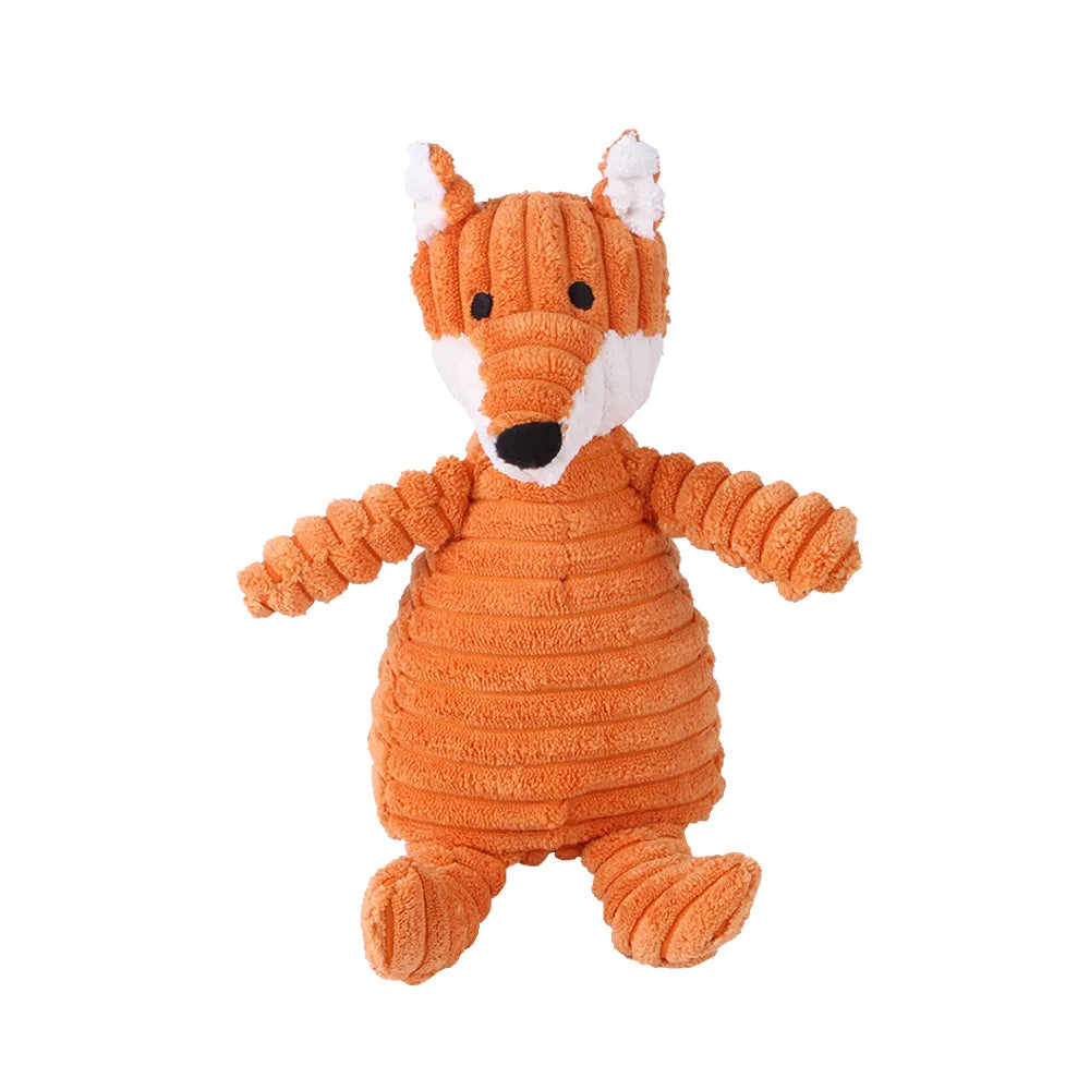 Plush Squeaky Dog Toy, Bite-Resistant