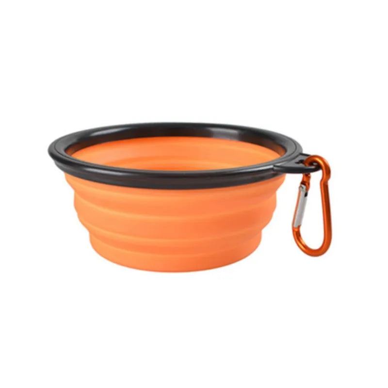 Portable Collapsible Pet Food Bowl