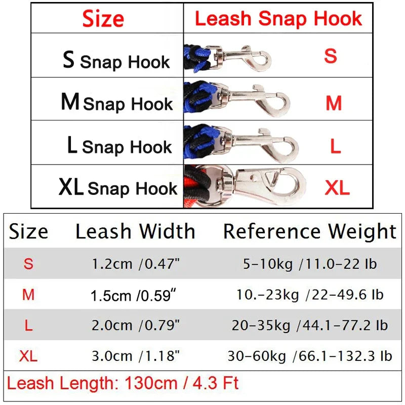 Heavy-Duty Nylon Dog Leash