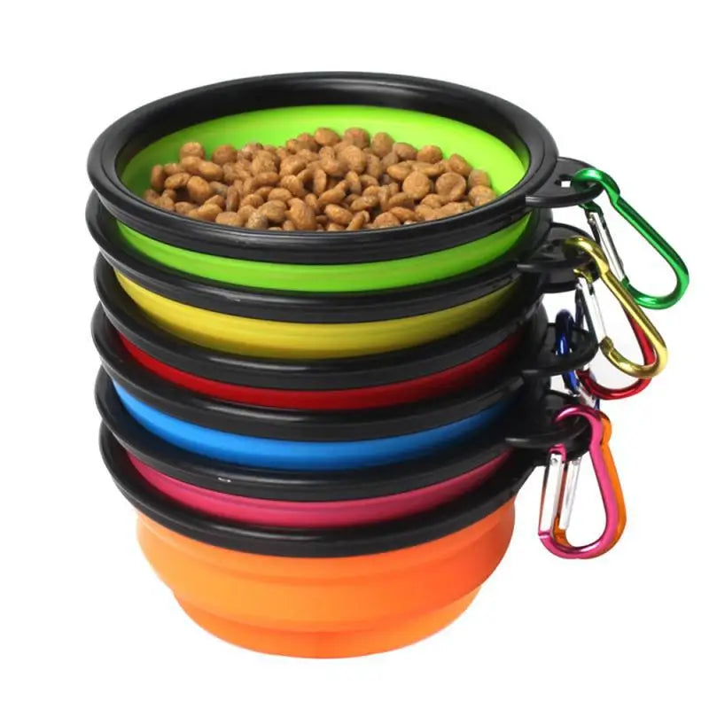 Folding Silicone Dog Bowl