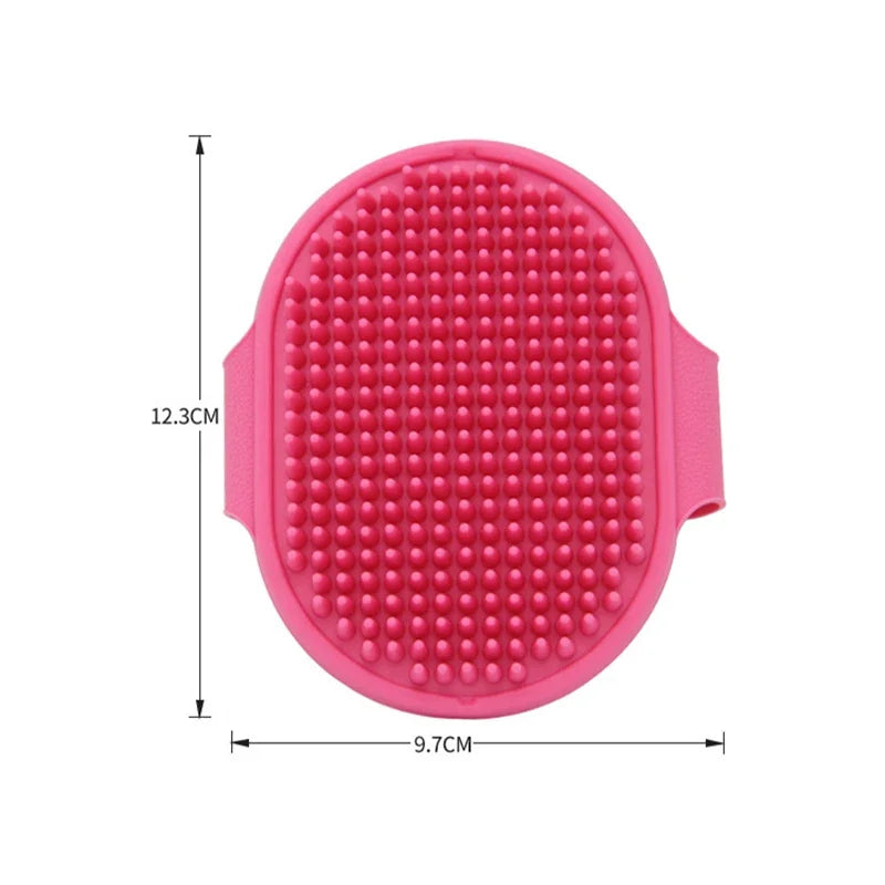 Dog Shower Brush Silicone Massage