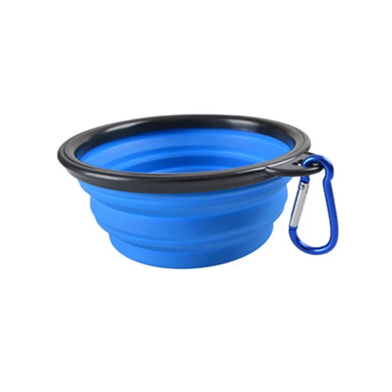 Portable Collapsible Pet Food Bowl