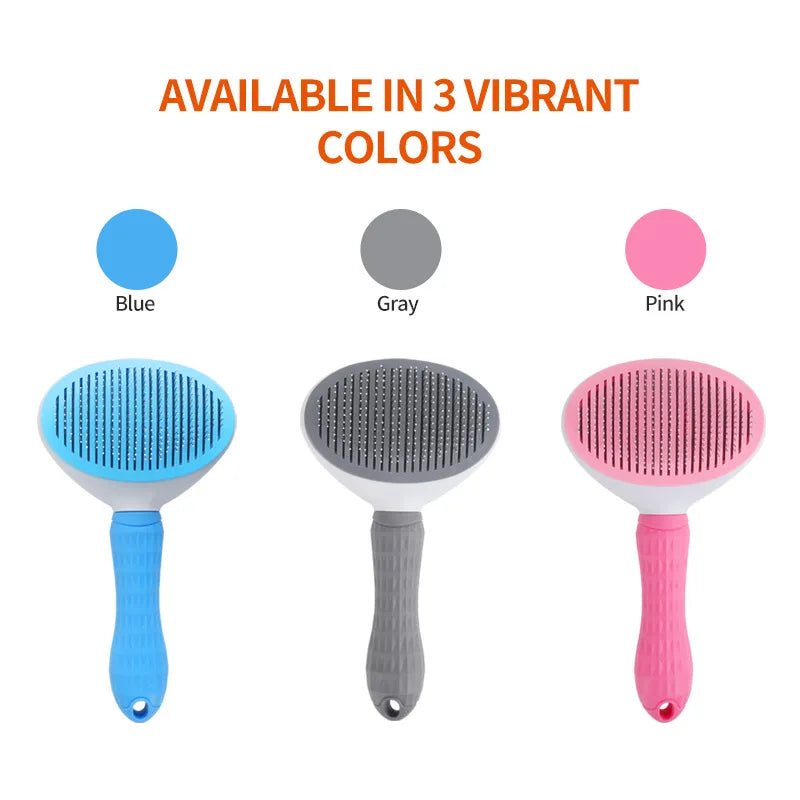 Automatic Pet Hair Removal Comb