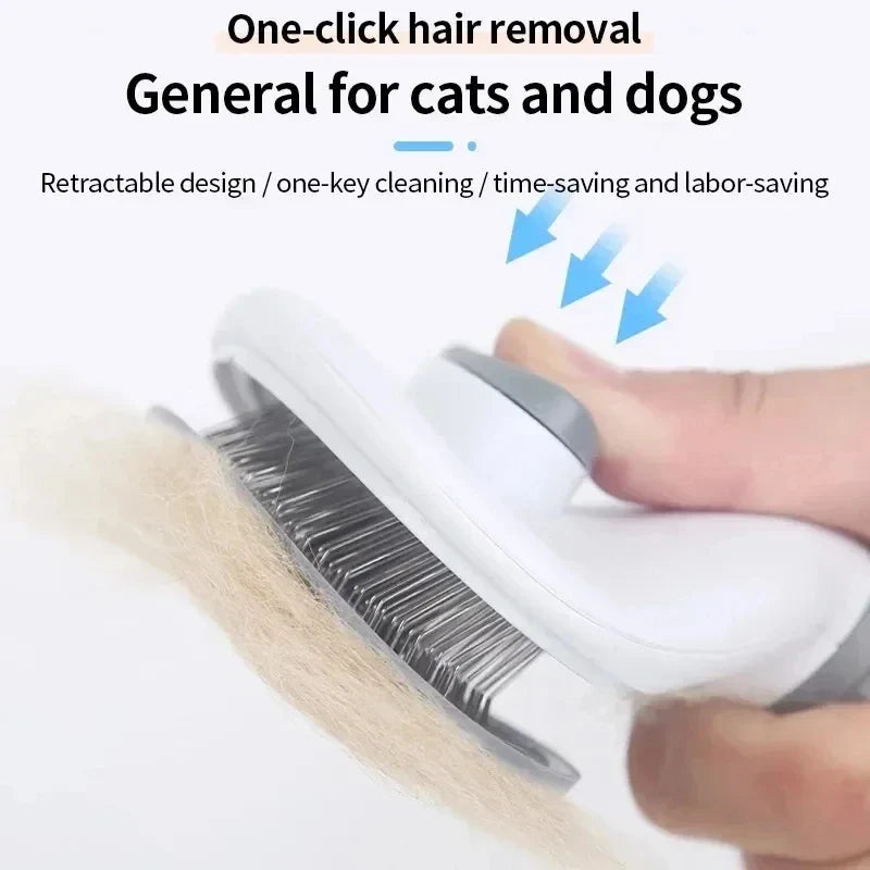 Self-Cleaning Dog & Cat Brush