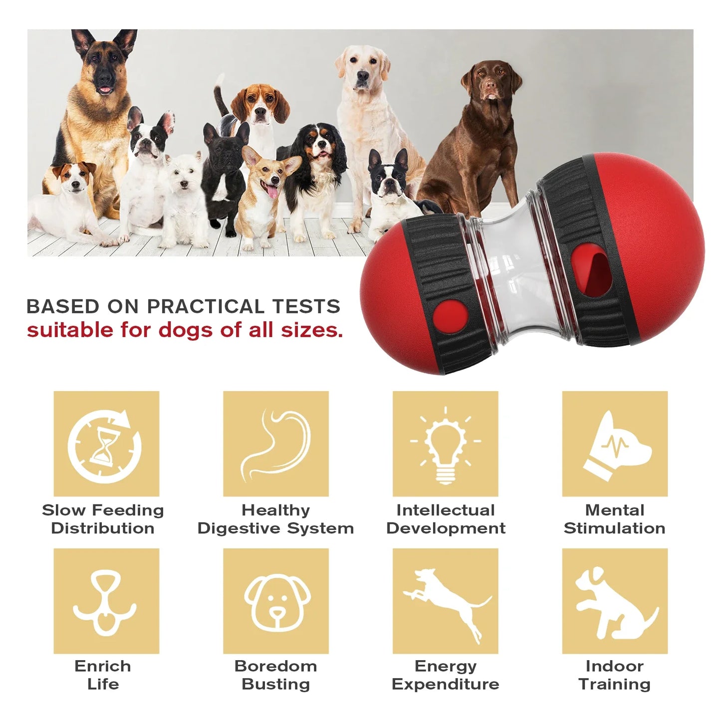 Interactive Dog IQ Toy Ball
