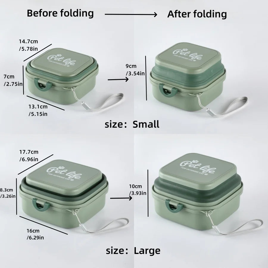 Collapsible Dog Travel Bowl