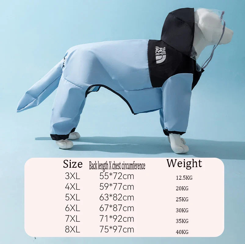 Dog Raincoat – Waterproof