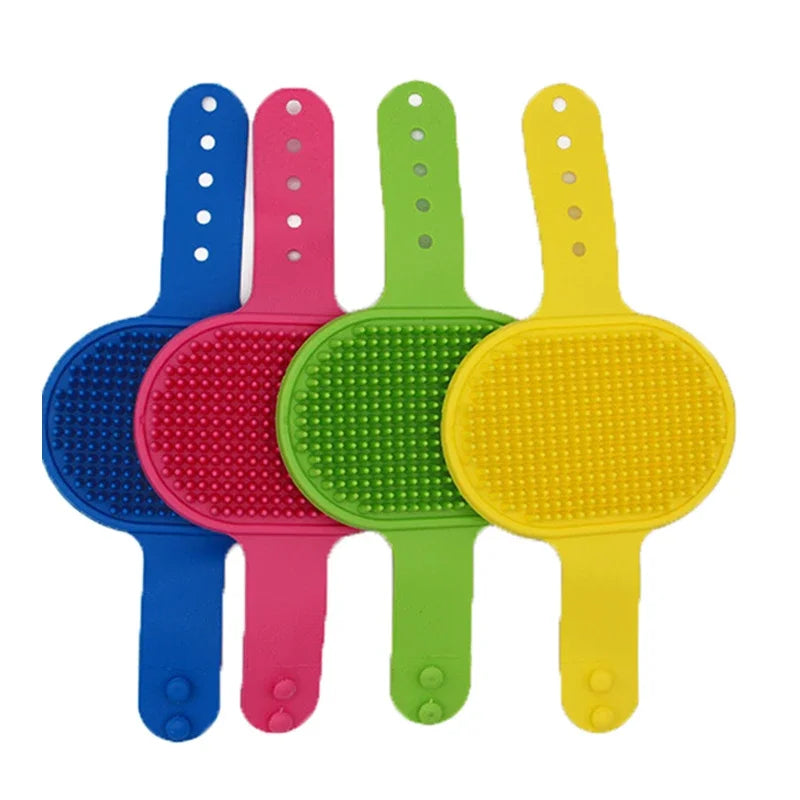 Dog Shower Brush Silicone Massage