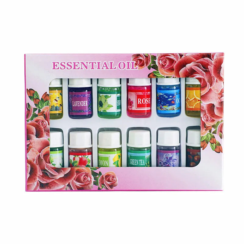 12PCS Natural Aromatherapy Essential Oils