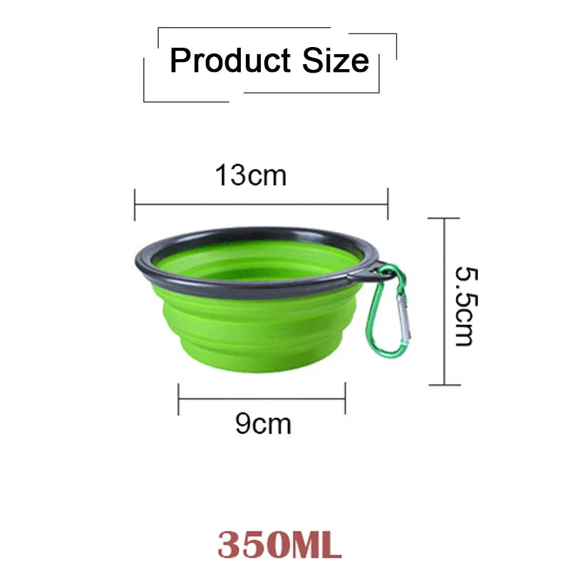 Folding Silicone Dog Bowl