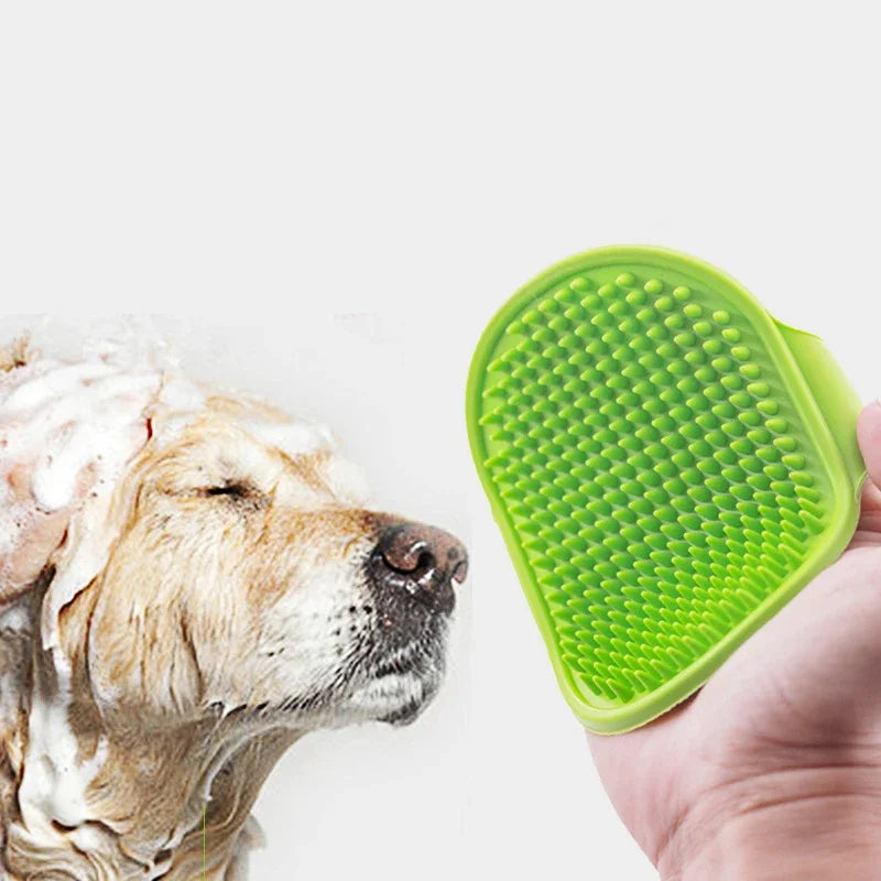 Dog Shower Brush Silicone Massage