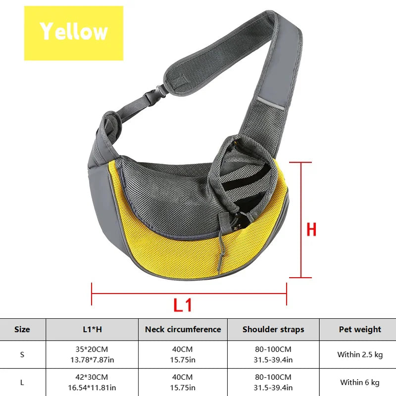 Dog Sling Carrier Backpack
