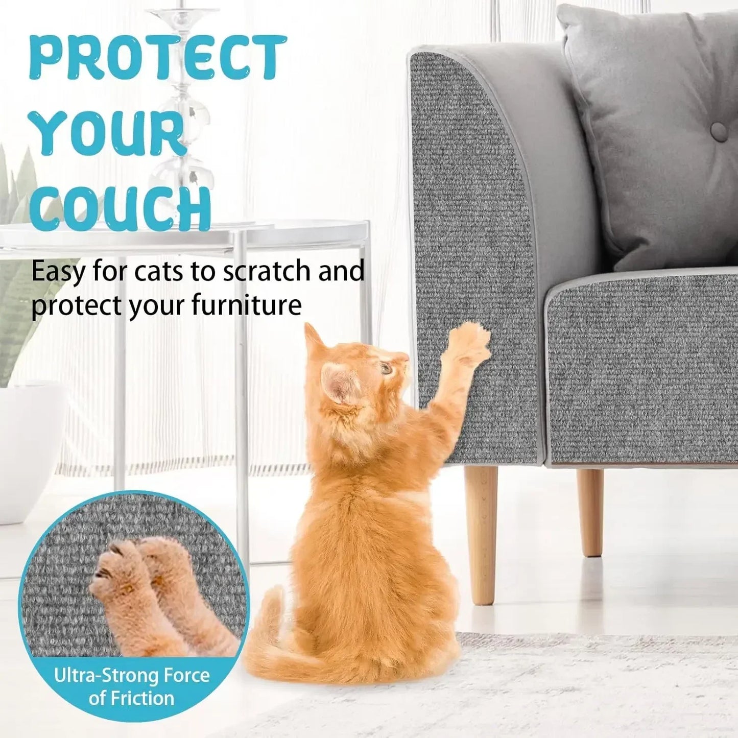 Trimmable Cat Scratching Mat